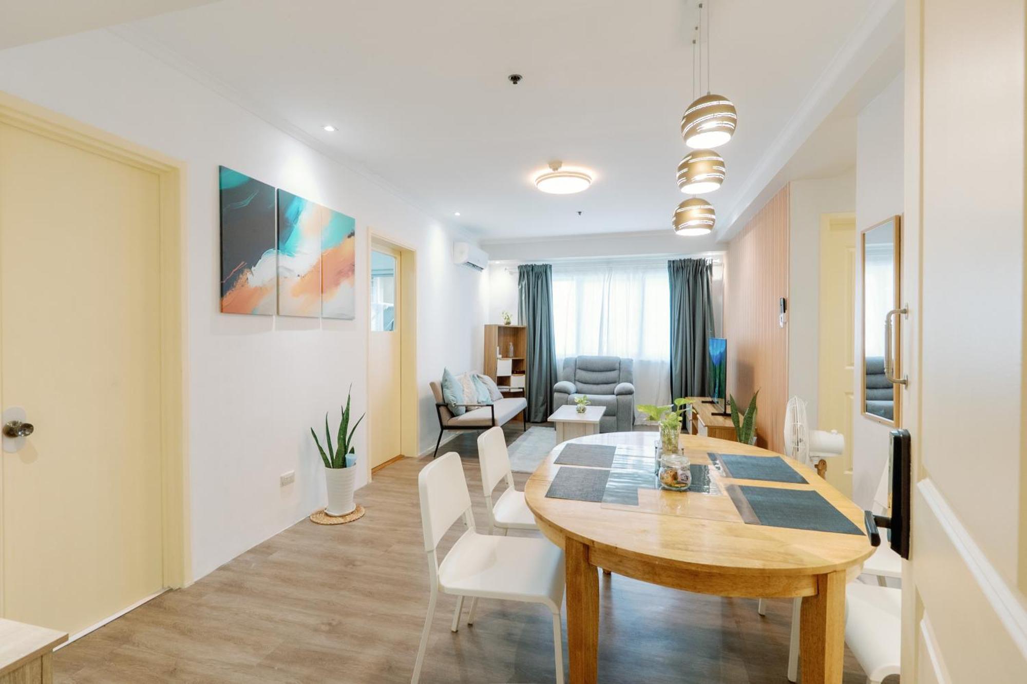 Cozy 2-Bedroom At South Of Market Soma Bgc Near Sm Aura, Market! Market! & Bonifacio High Street Taguig Extérieur photo